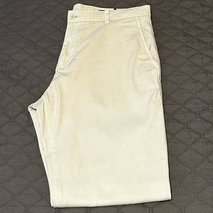 Vineyard Vines Mens White Pant, 34X32, slim fit